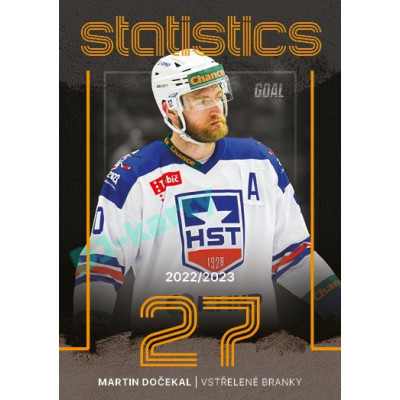 2023/24 Goal cards Chance Liga 1. série #ST-07 Martin Dočekal Statistics