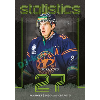2023/24 Goal cards Chance Liga 1. série #ST-14 Jan Holý Statistics
