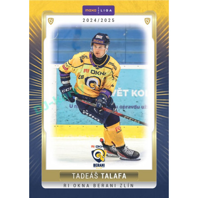 2024/25 Goal Cards Maxa liga 1. série #ZLI-08 Tadeáš Talafa