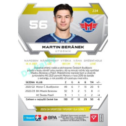 2023/24 Sportzoo ELH 1. série #224 Martin Beránek