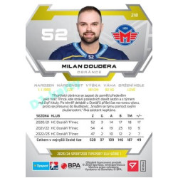2023/24 Sportzoo ELH 1. série #218 Milan Doudera