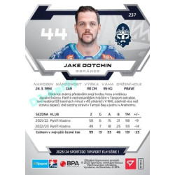 2023/24 Sportzoo ELH 1. série #237 Jake Dotchin