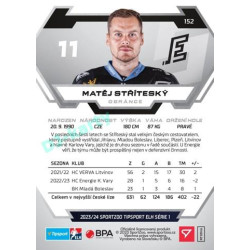 2023/24 Sportzoo ELH 1. série #152 Matěj Stříteský