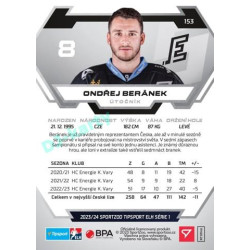 2023/24 Sportzoo ELH 1. série #153 Ondřej Beránek