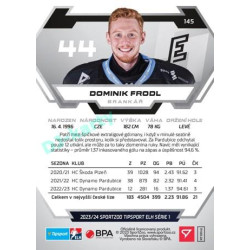 2023/24 Sportzoo ELH 1. série #145 Dominik Frodl