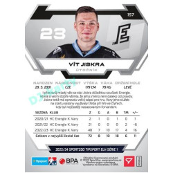 2023/24 Sportzoo ELH 1. série #157 Vít Jiskra