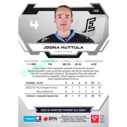 2023/24 Sportzoo ELH 1. série #148 Joona Huttula