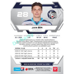 2023/24 Sportzoo ELH 1. série #107 Jan Šír
