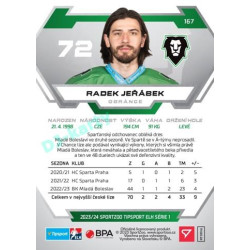 2023/24 Sportzoo ELH 1. série #167 Radek Jeřábek