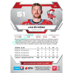 2023/24 Sportzoo ELH 1. série #135 Jan Švrček