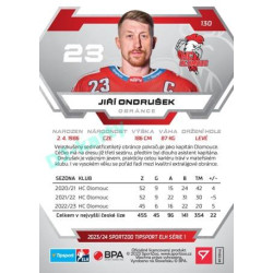 2023/24 Sportzoo ELH 1. série #130 Jiří Ondrušek