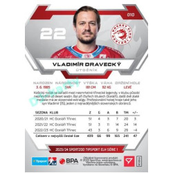 2023/24 Sportzoo ELH 1. série #010 Vladimír Dravecký