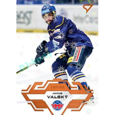 2023/24 Sportzoo ELH 1. série #234 Jakub Valský Blade Sparks 1of25