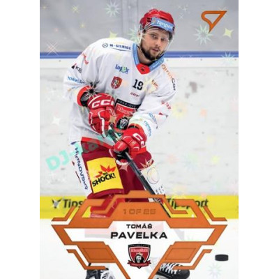 2023/24 Sportzoo ELH 1. série #024 Tomáš Pavelka Blade Sparks 1of25