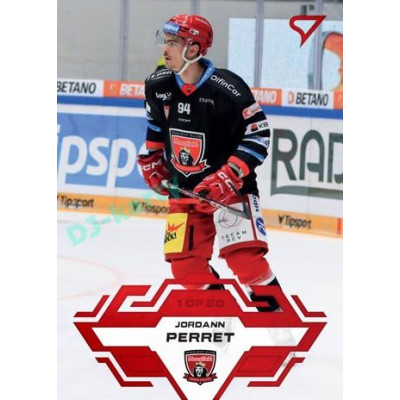 2023/24 Sportzoo ELH 1. série #033 Jordann Perret Goal Light 1of60