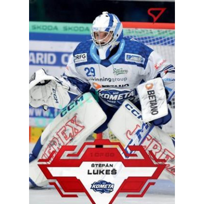 2023/24 Sportzoo ELH 1. série #110 Štěpán Lukeš Goal Light 1of60