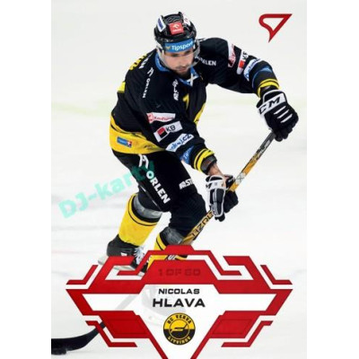 2023/24 Sportzoo ELH 1. série #190 Nicolas Hlava Goal Light 1of60