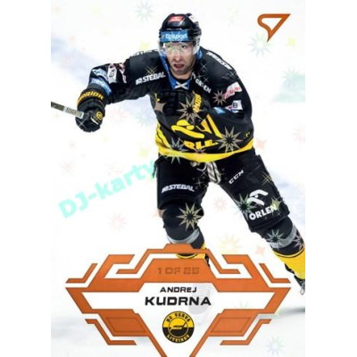 2023/24 Sportzoo ELH 1. série #196 Andrej Kudrna Blade Sparks 1of25