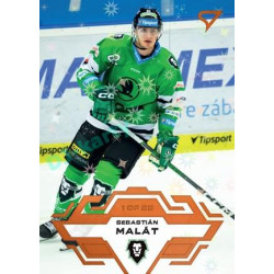 2023/24 Sportzoo ELH 1. série #175 Sebastián Malát Blade Sparks 1of25