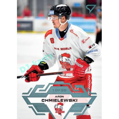 2023/24 Sportzoo ELH 1. série #137 Aron Chmielewski Ice Reflection 1of95