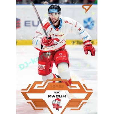 2023/24 Sportzoo ELH 1. série #141 Rok Macuh Blade Sparks 1of25