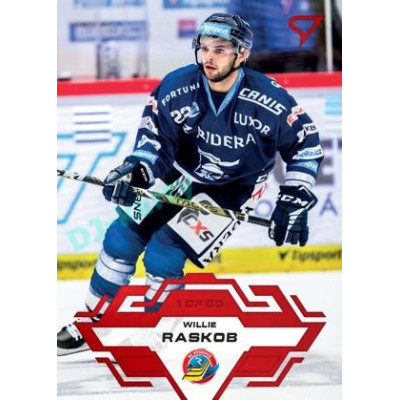 2023/24 Sportzoo ELH 1. série #061 Willie Raskob Goal Light 1of60
