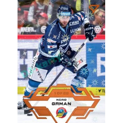 2023/24 Sportzoo ELH 1. série #058 Mário Grman Blade Sparks 1of25
