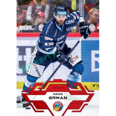 2023/24 Sportzoo ELH 1. série #058 Mário Grman Goal Light 1of60