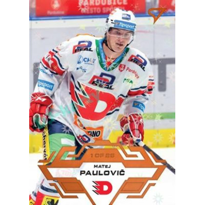 2023/24 Sportzoo ELH 1. série #050 Matej Paulovič Blade Sparks 1of25