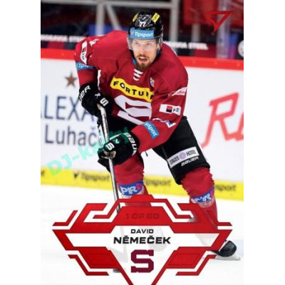 2023/24 Sportzoo ELH 1. série #080 David Němeček Goal Light 1of60