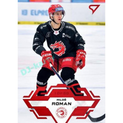2023/24 Sportzoo ELH 1. série #015 Miloš Roman Goal Light 1of60