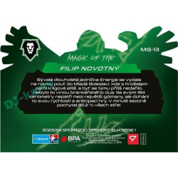 2023/24 Sportzoo ELH 1. série #MG-13 Filip Novotný Magic of the Goalie Die Cut Limited xx/80