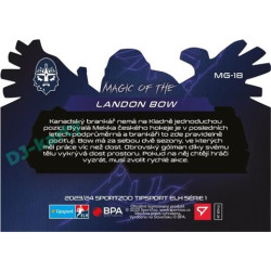2023/24 Sportzoo ELH 1. série #MG-18 Landon Bow Magic of the Goalie Die Cut Limited xx/80
