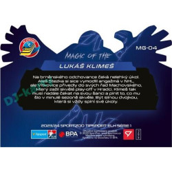 2023/24 Sportzoo ELH 1. série #MG-04 Lukáš Klimeš Magic of the Goalie Die Cut Limited xx/80