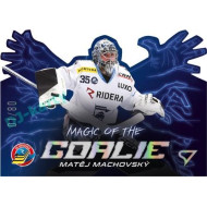 2023/24 Sportzoo ELH 1. série #MG-05 Matěj Machovský Magic of the Goalie Die Cut Limited xx/80