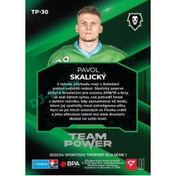 2023/24 Sportzoo ELH 1. série #TP-30 Pavol Skalický Team Power