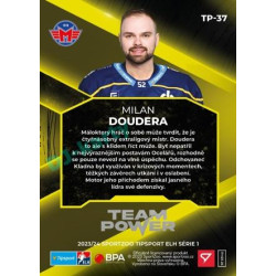2023/24 Sportzoo ELH 1. série #TP-37 Milan Doudera Team Power