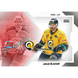 2023/24 Goal cards Chance Liga 1. série #LT-08 Jakub Šlahař League Tranfers