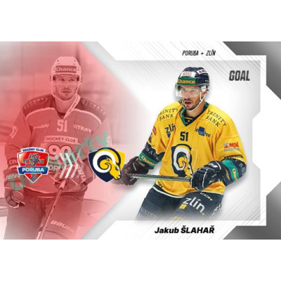 2023/24 Goal cards Chance Liga 1. série #LT-08 Jakub Šlahař League Tranfers