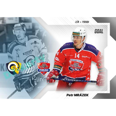 2023/24 Goal cards Chance Liga 1. série #LT-09 Petr Mrázek League Tranfers