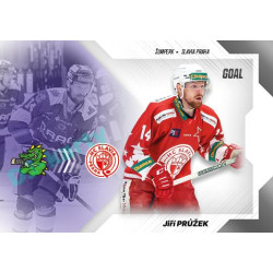 2023/24 Goal cards Chance Liga 1. série #LT-18 Jiří Průžek League Tranfers