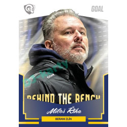 2023/24 Goal cards Chance Liga 2. série #BB-01 Miloš Říha ml. Behind the Bench