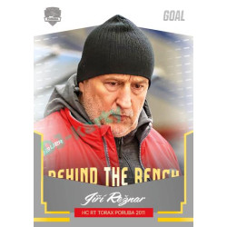 2023/24 Goal cards Chance Liga 2. série #BB-10 Jiří Režnar Behind the Bench