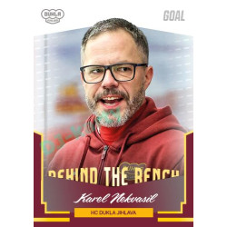 2023/24 Goal cards Chance Liga 2. série #BB-15 Karel Nekvasil Behind the Bench