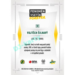 2024 Chance Liga Fenomén Vsetín Forever #58 Vojtěch Šilhavý