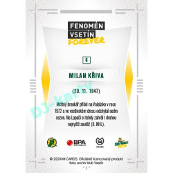 2024 Chance Liga Fenomén Vsetín Forever #06 Milan Křiva