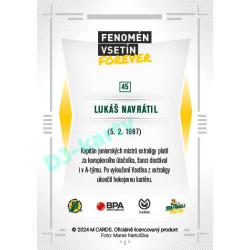 2024 Chance Liga Fenomén Vsetín Forever #45 Lukáš Navrátil