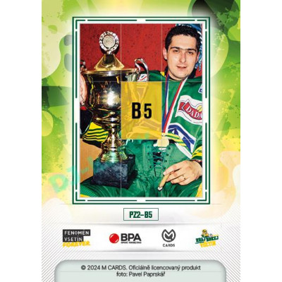 2024 Chance Liga Fenomén Vsetín Forever #PZ2-B5 Roman Čechmánek Puzzle