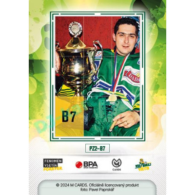 2024 Chance Liga Fenomén Vsetín Forever #PZ2-B7 Roman Čechmánek Puzzle