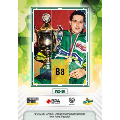 2024 Chance Liga Fenomén Vsetín Forever #PZ2-B8 Roman Čechmánek Puzzle